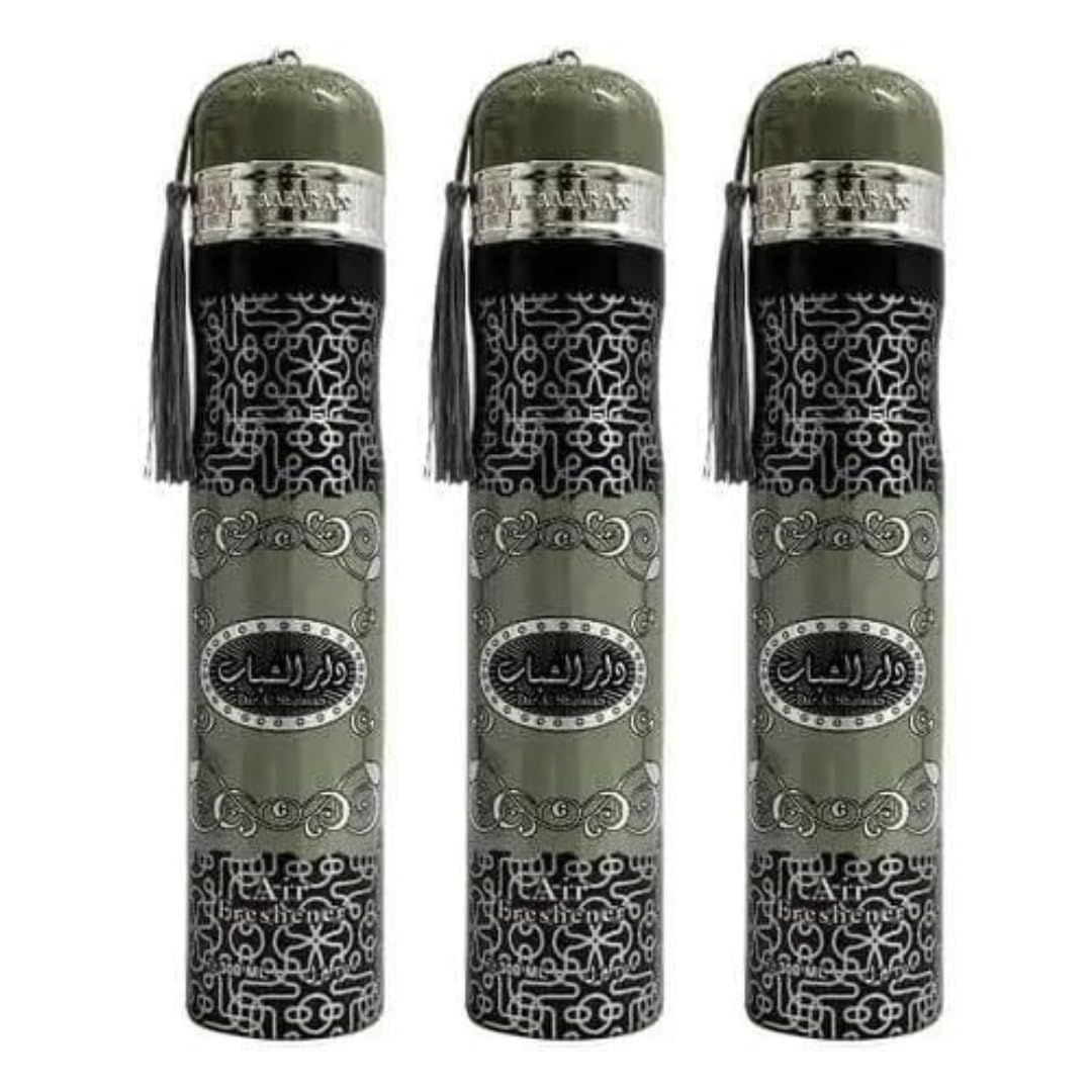 Dar Al Shabaab - Air Freshener - Pack of 3 - 300ml