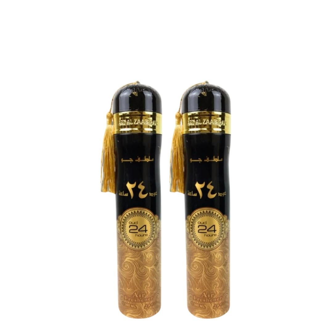 Oud 24 Hours - Air Freshener - Pack of 2 - 300ml