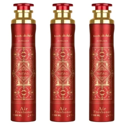 Badee Al Oud Sublime - Air Freshener - Pack of 3 - 300ml
