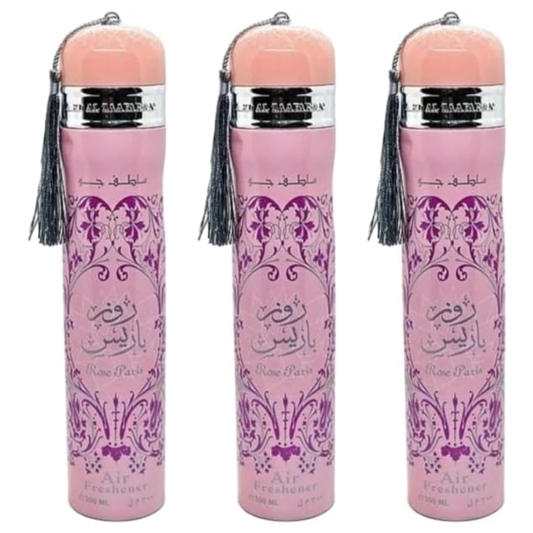 Rose Paris - Air Freshener - Pack of 3 - 300ml