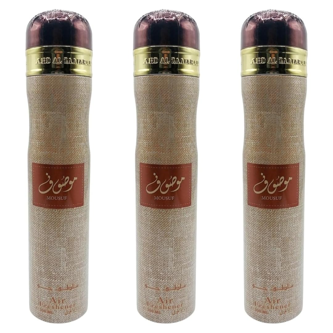 MOUSUF - Air Freshener - Pack of 3 - 300ml