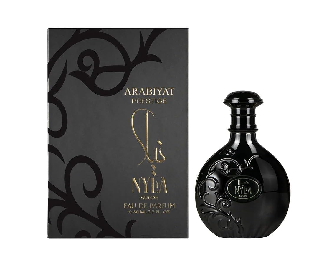 Arabiyat Prestige Nyla Suede Eau De Parfum 80 ml, Black Bottle