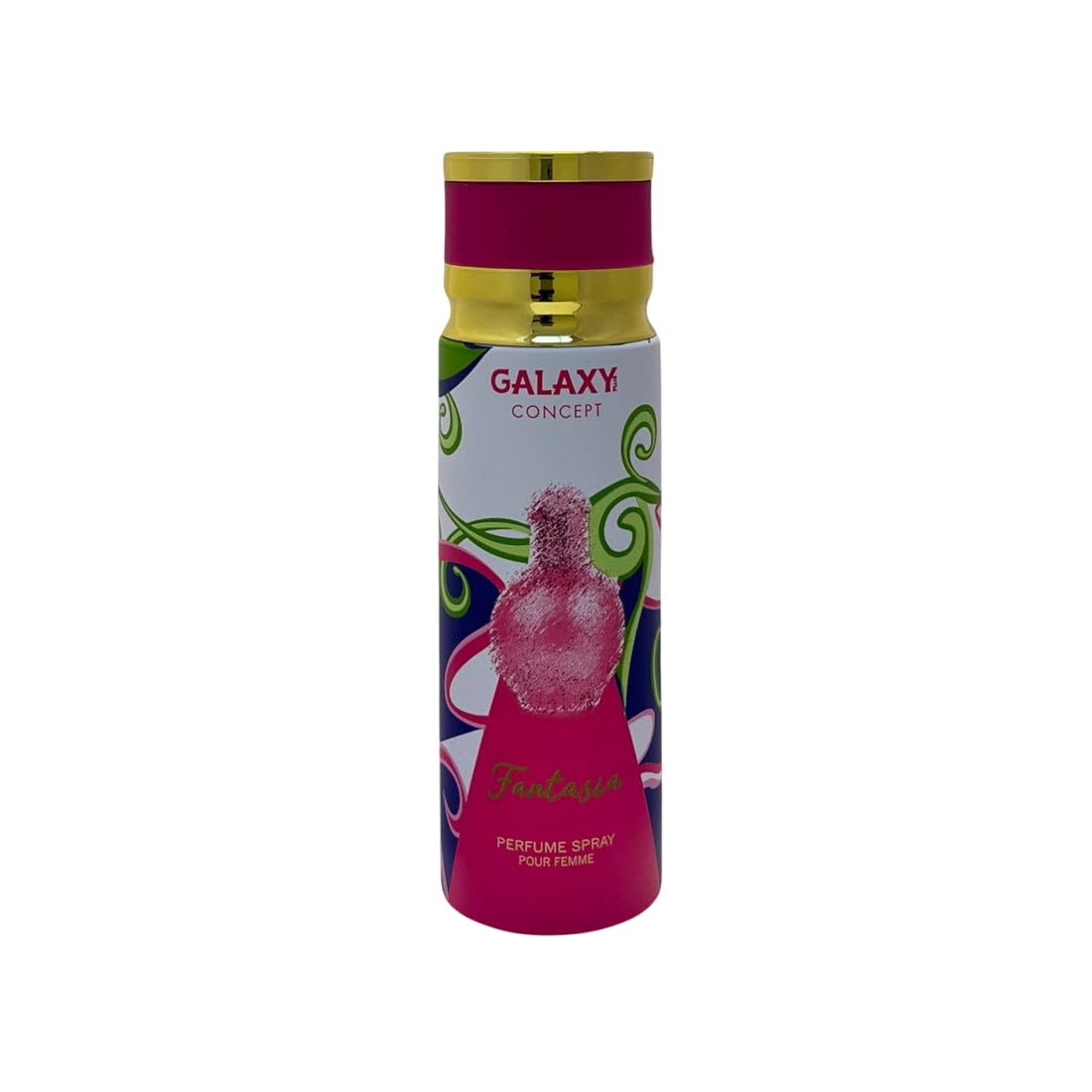 galaxy concept fantasia perfume spray for women 200ml pink bottle