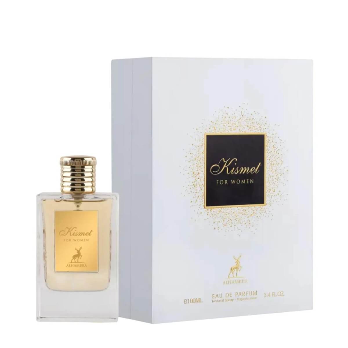 Kismet for women perfume bottle and packaging 