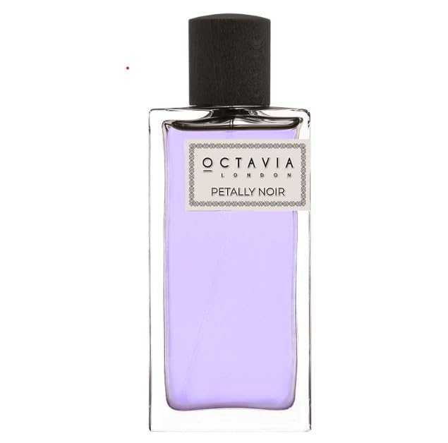 Octavia London Petally Noir perfume bottle
Petally Noir women’s floral fragrance
Purple Eau de Parfum for women by Octavia London