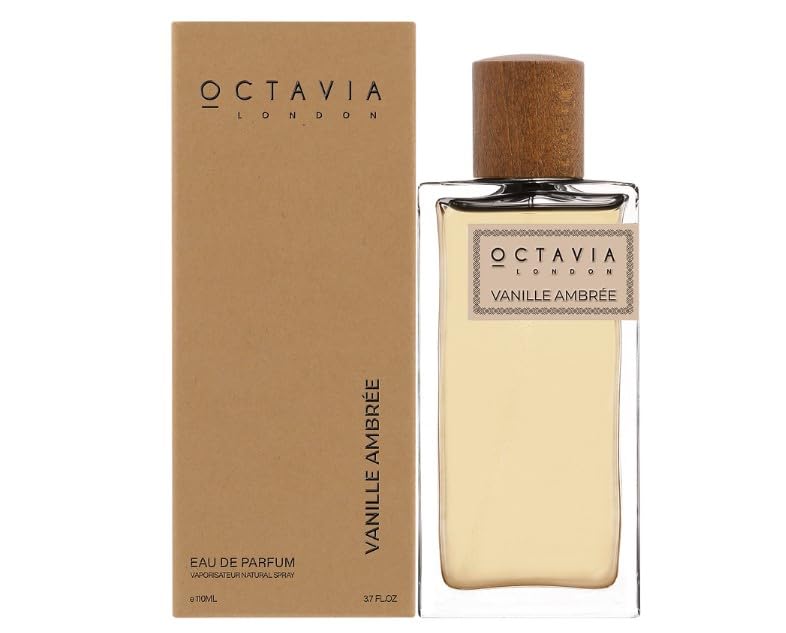 octavia london vanille ambree eau de parfum 110ml vanilla amber women’s perfume bottle and box