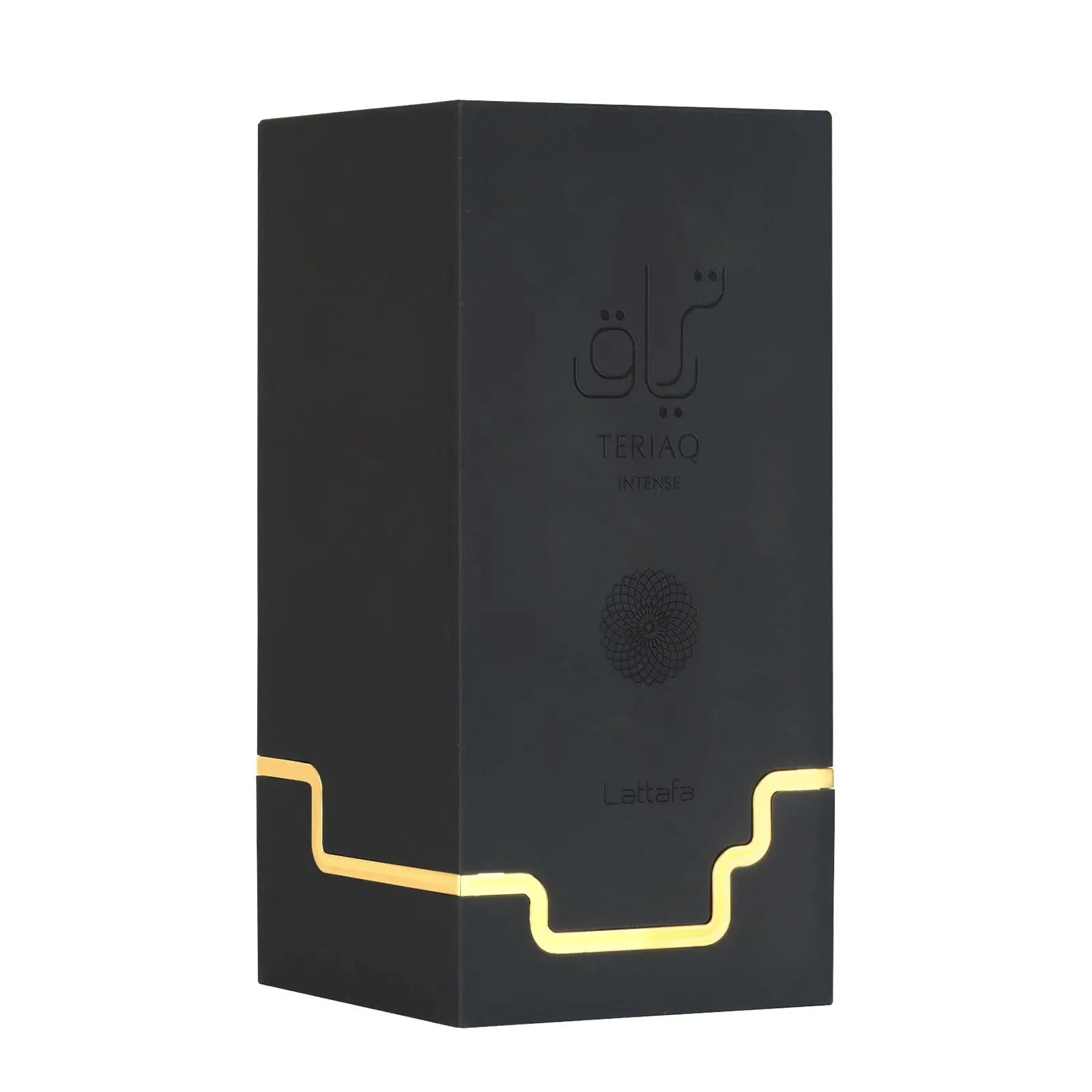 Teriaq Intense eau de parfum 100ml original packaging Black and Golden