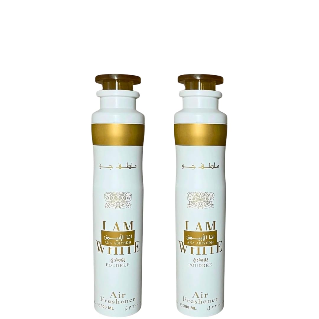 I Am White Poudree - Air Freshener - Pack of 2 - 300ml