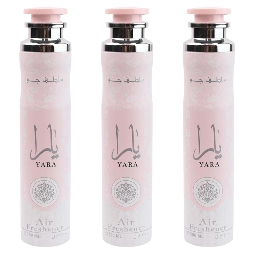 Yara Pink - Pack of 3 - Air Freshener - 300ml