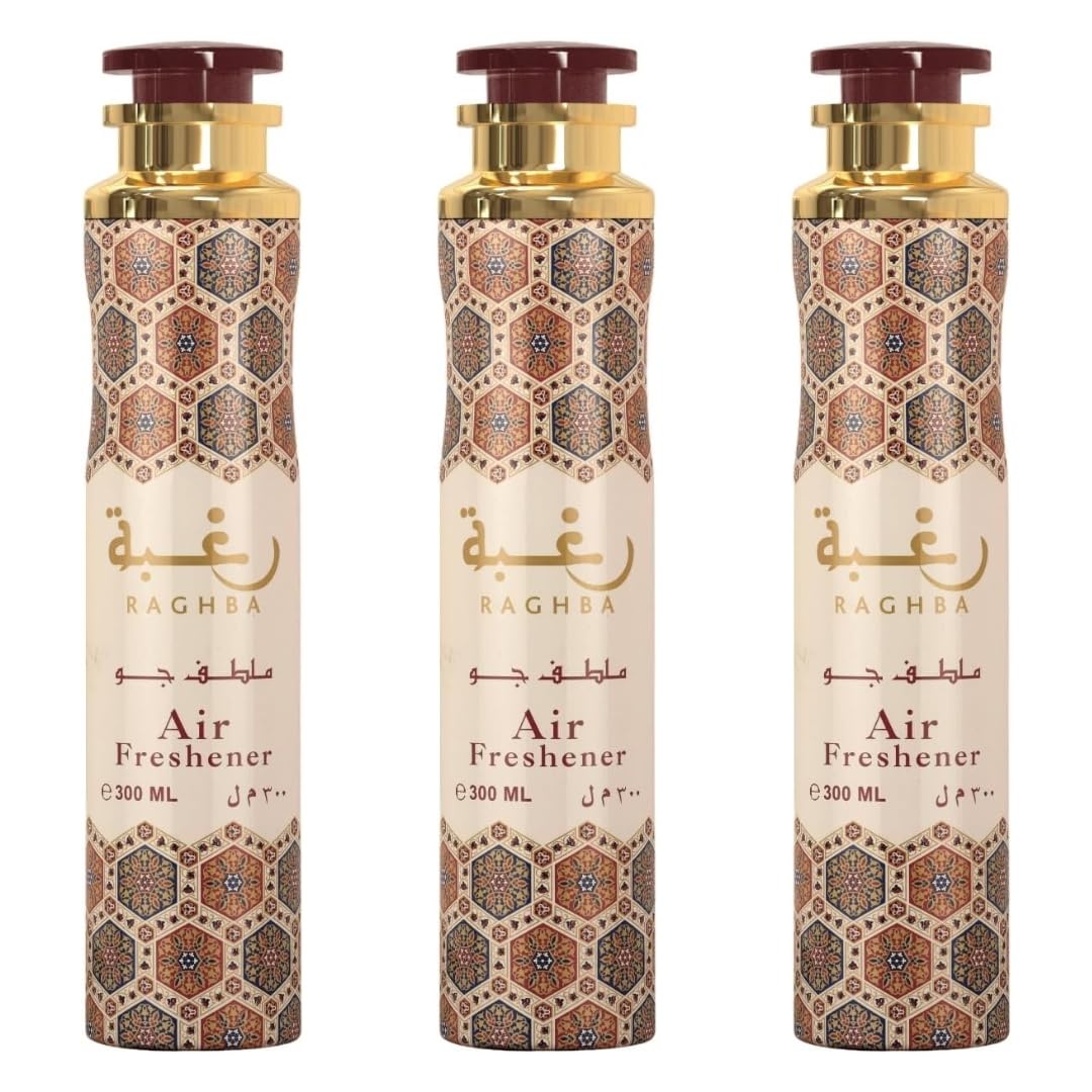 Raghba - Air Freshener - Pack of 3 - 300ml