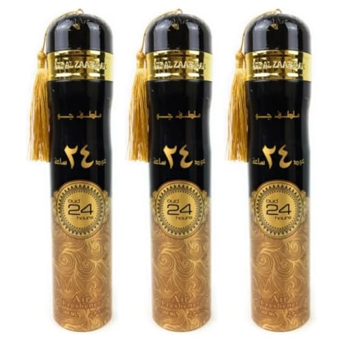 Oud 24 Hours - Air Freshener - Pack of 3 - 300ml