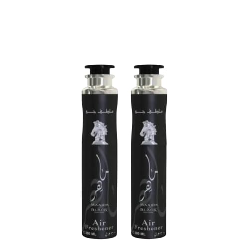 Maahir Black Edition - Air Freshener - Pack of 2 - 300ml